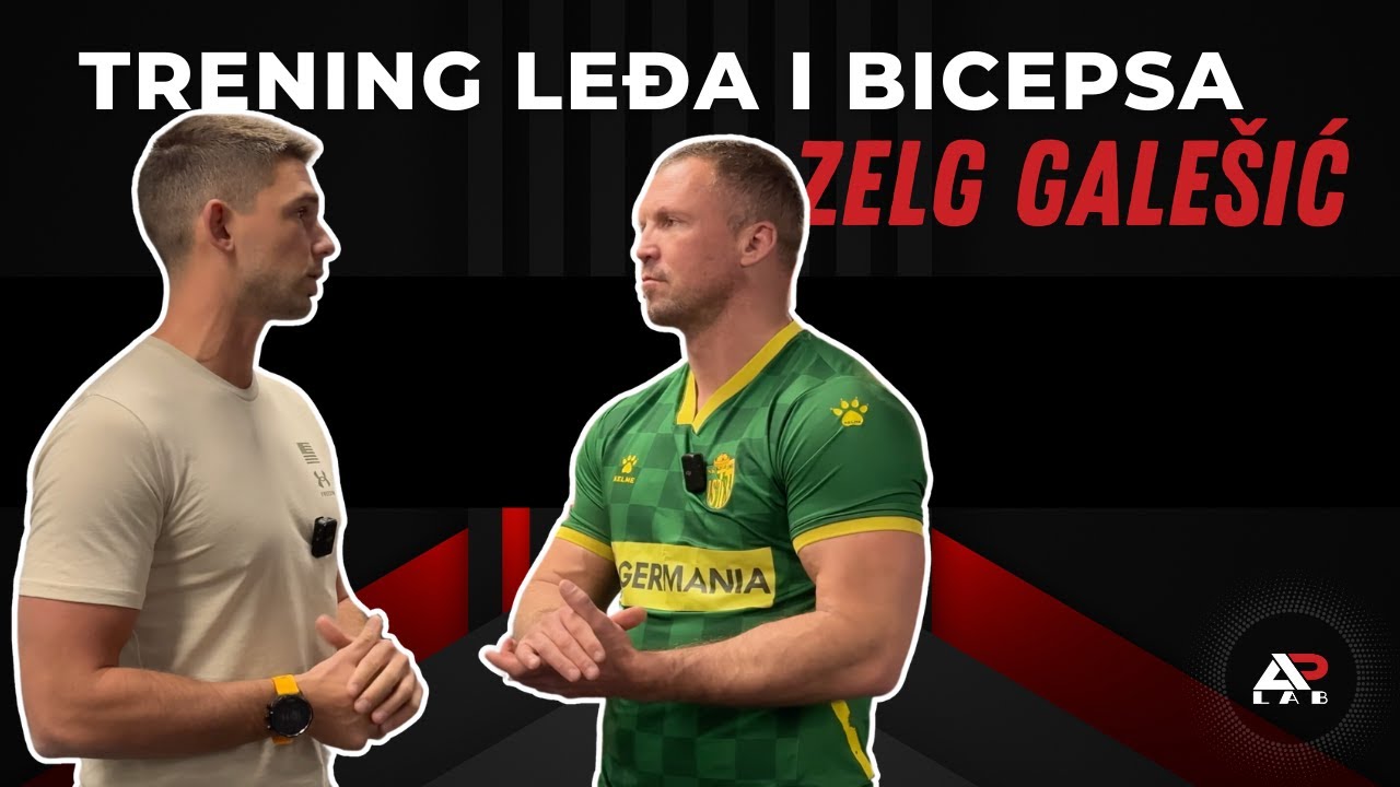 Trening leđa i bicepsa - Zelg Galešić (prehrana, dijeta, dizanje utega,..)