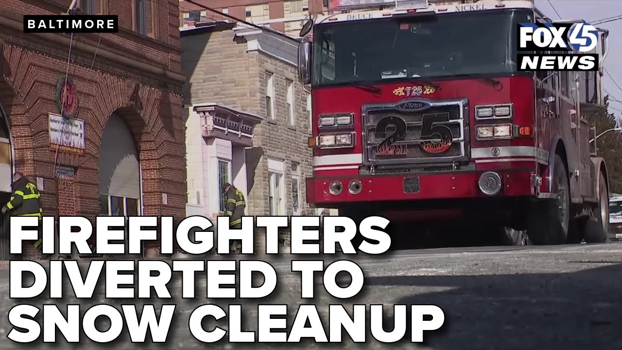 Dozens of City firefighters diverted to snow cleanup, prompting preparedness questions