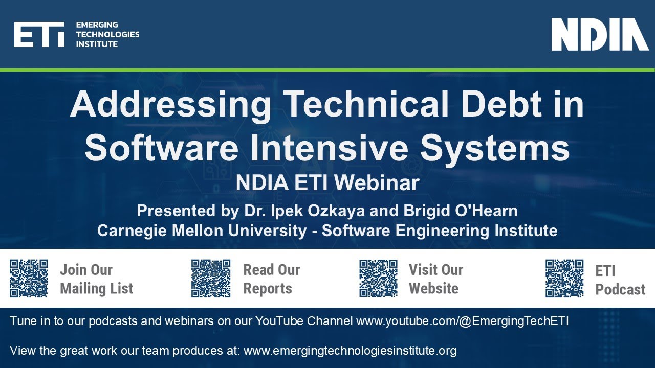 Addressing Technical Debt in Software-Intensive Systems