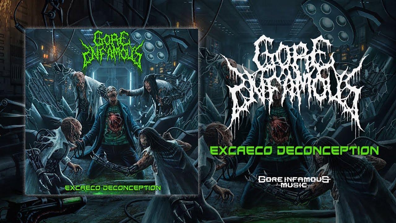 GORE INFAMOUS - Visions In Mourning [ Lyric Video ]  Vocal By Matti way