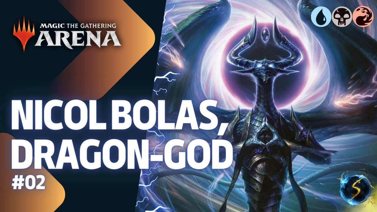 It's Showtime: Nicol Bolas, Dragon-God 💧💀🔥 #02 - MTG Arena - Historic Brawl