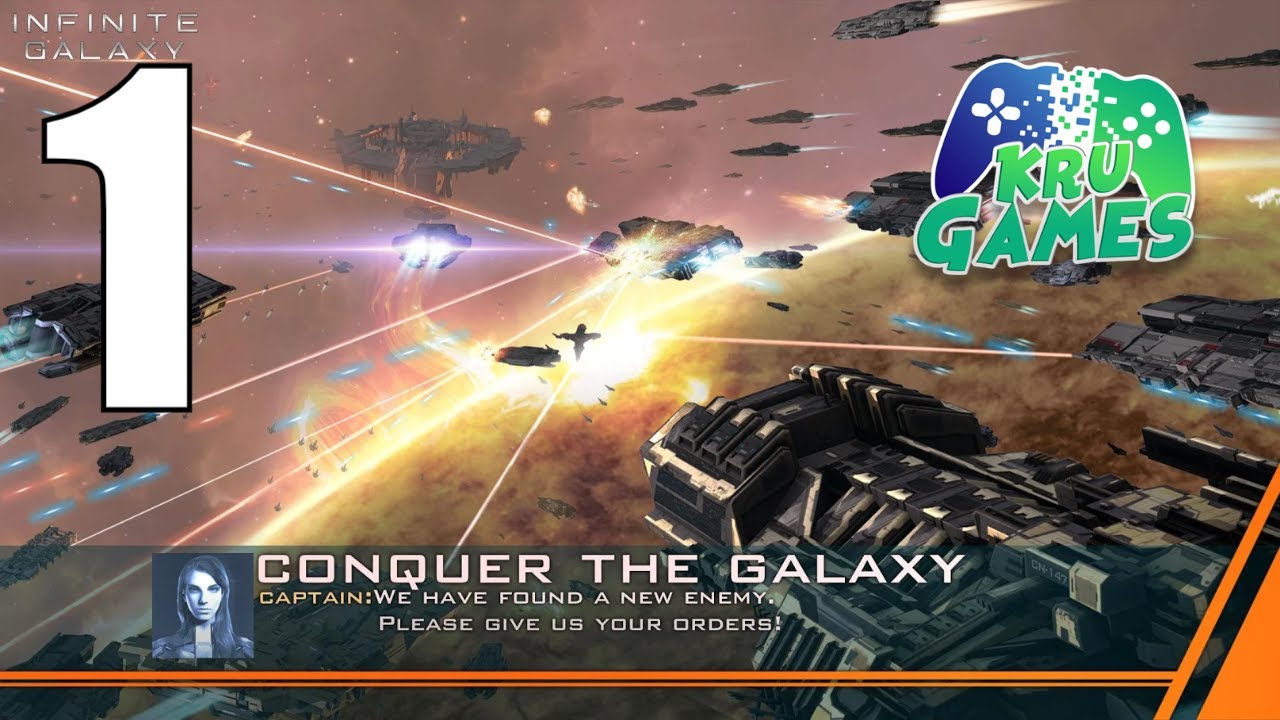 Infinite Galaxy Gameplay Walkthrough #1 (Android, IOS)