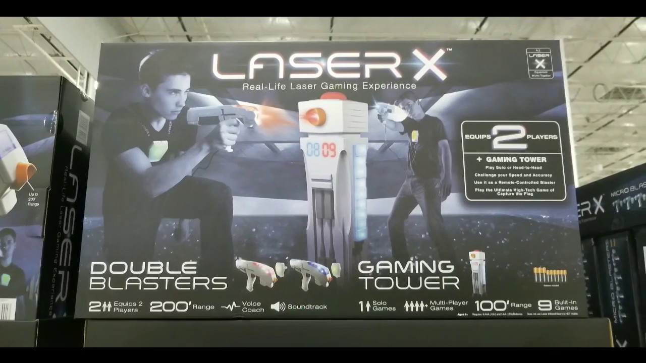 Costco!&nbsp;Laser X Gaming Tower w/ Two Blasters Set for $49!!!