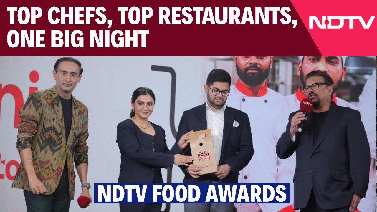 Лучшие шеф-повара, лучшие рестораны, одна грандиозная ночь | NDTV Food Awards 2026
