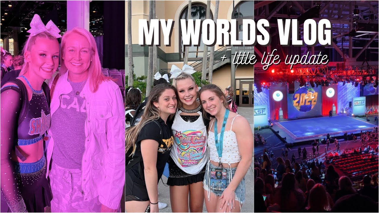 life update +  cheerleading worlds vlog || SCAD + Savannah Sharks