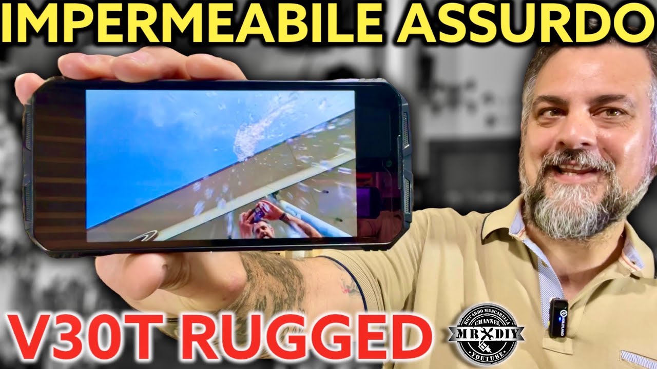 Ho provato lo smartphone indistruttibile impermeabile e con visione notturna IR. doogee v30t rugged