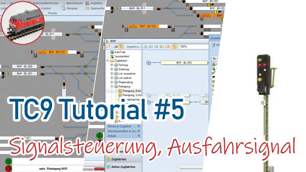 TrainController 9, Tutorial #5 - Signalsteuerung [Ausfahrsignal + Rangiersignal]