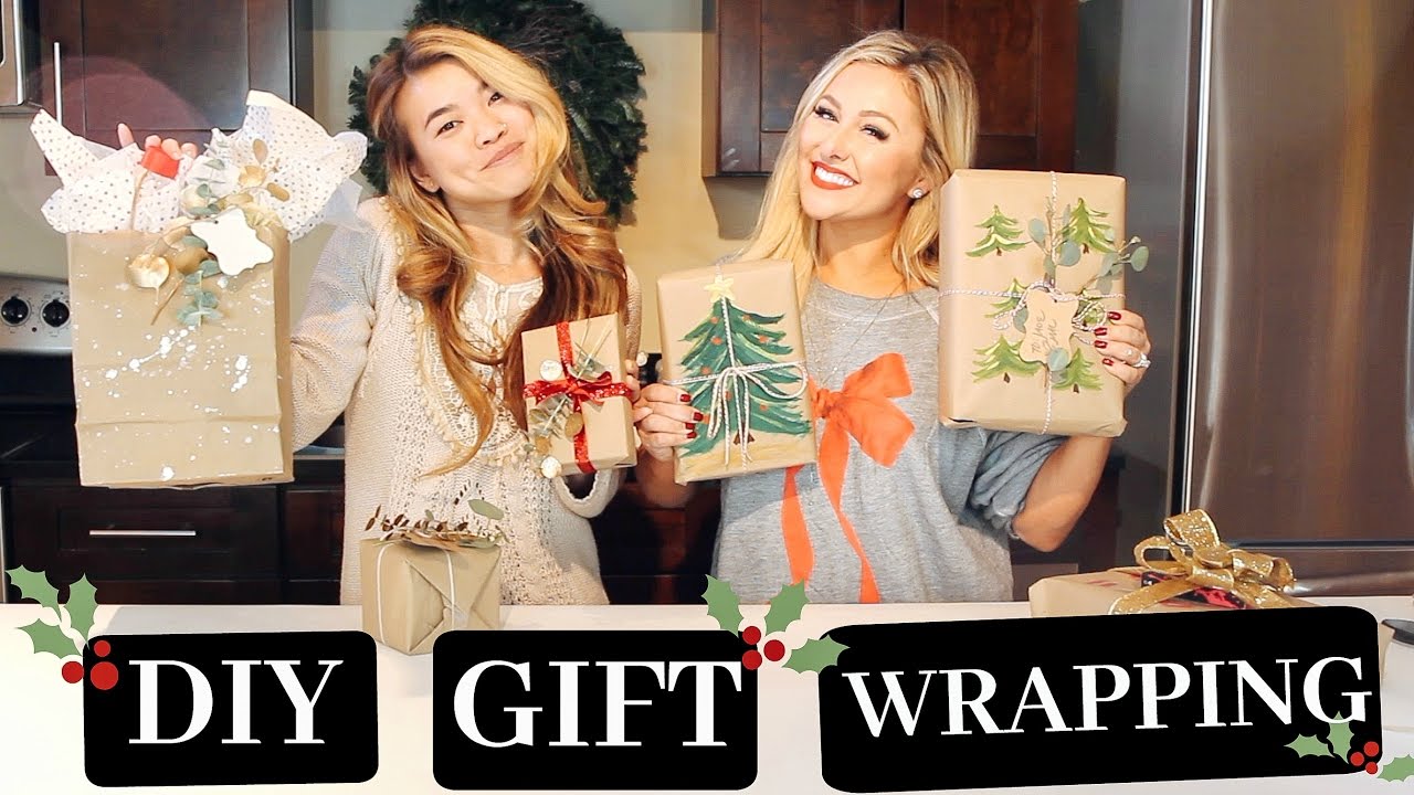 DIY GIFT WRAPPING