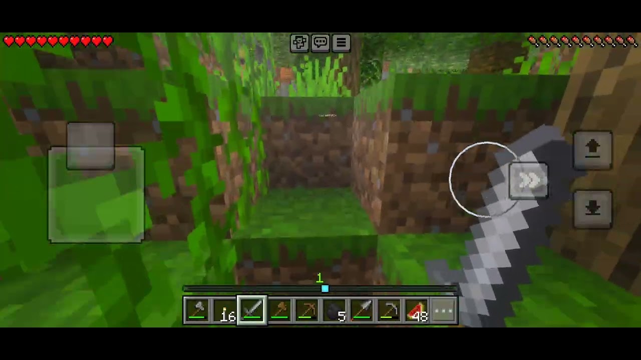 Me and my little brother surviving in minecraft 