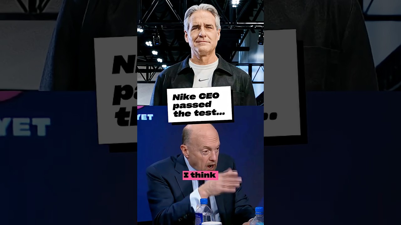 Nike is BUY #stock #jimcramer #madmoney