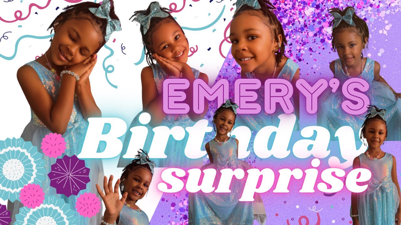 Birthday Surprise w/ Flashcards