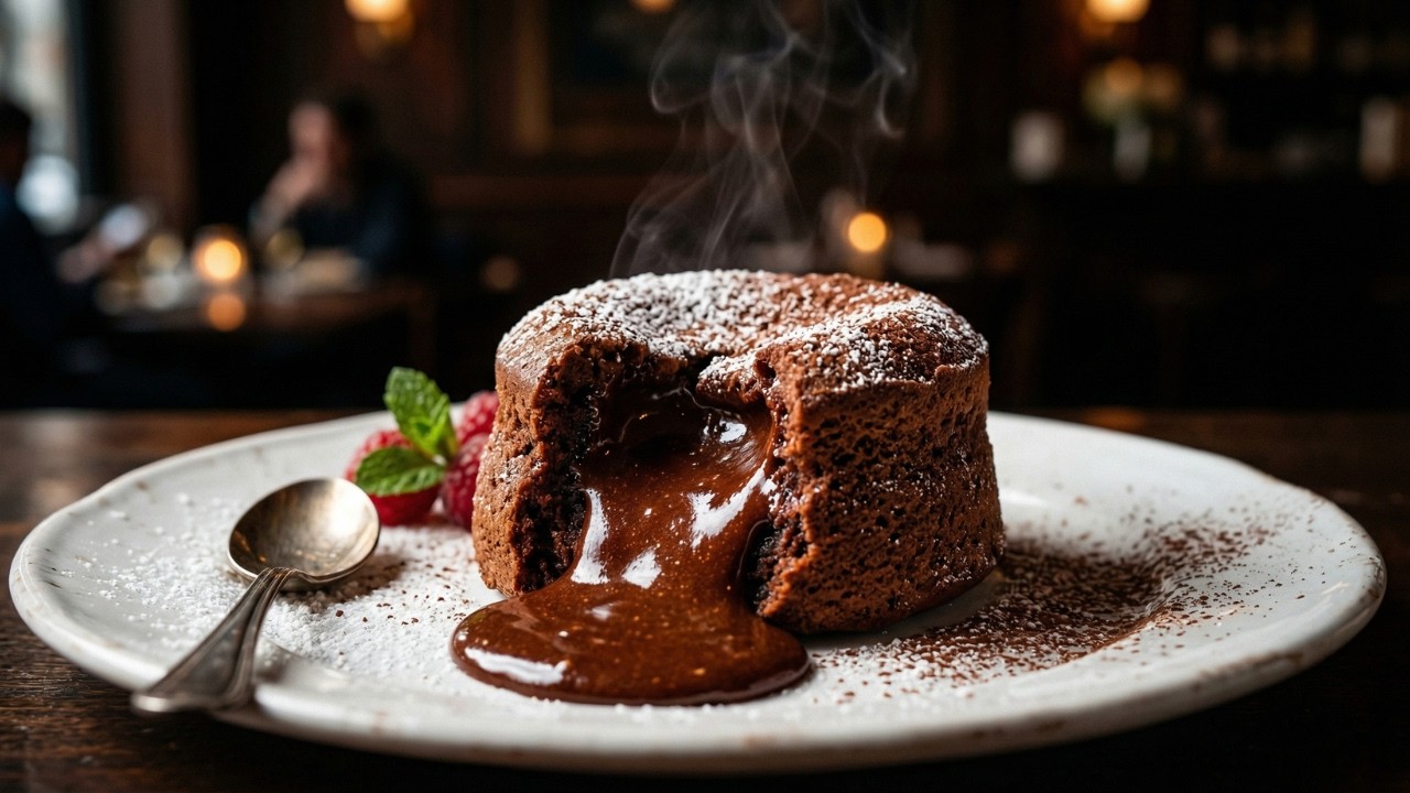 Easy Chocolate Lava Cake Recipe (Molten Center, Bakery-Style)