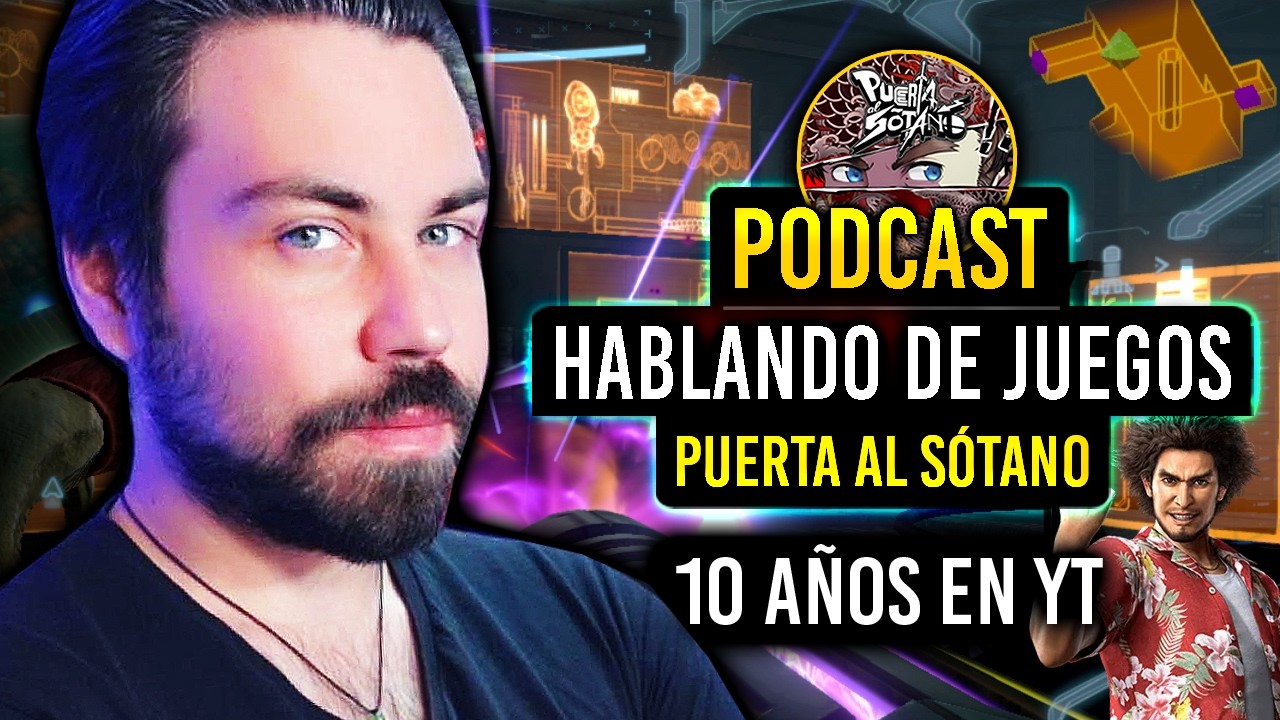 Podcast con Dan de Puerta al Sótano: 4h Hablando de Videojuegos, Salseos, Dramas 2024, Game Awards