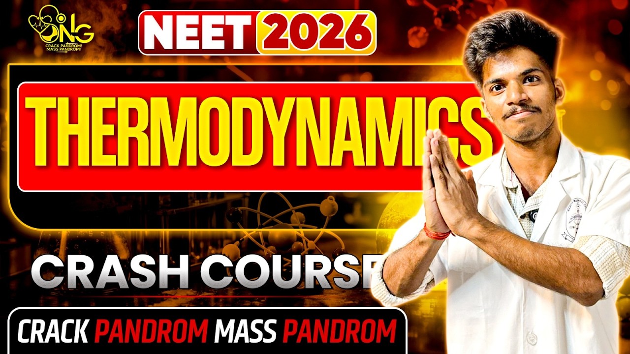 THERMODYNAMICS - ONE SHOT🔥💯VIDAMUYARCHI 2.0 NEET 2026💛🤟BY STANLEY MEDICO💛🤟#neet2026