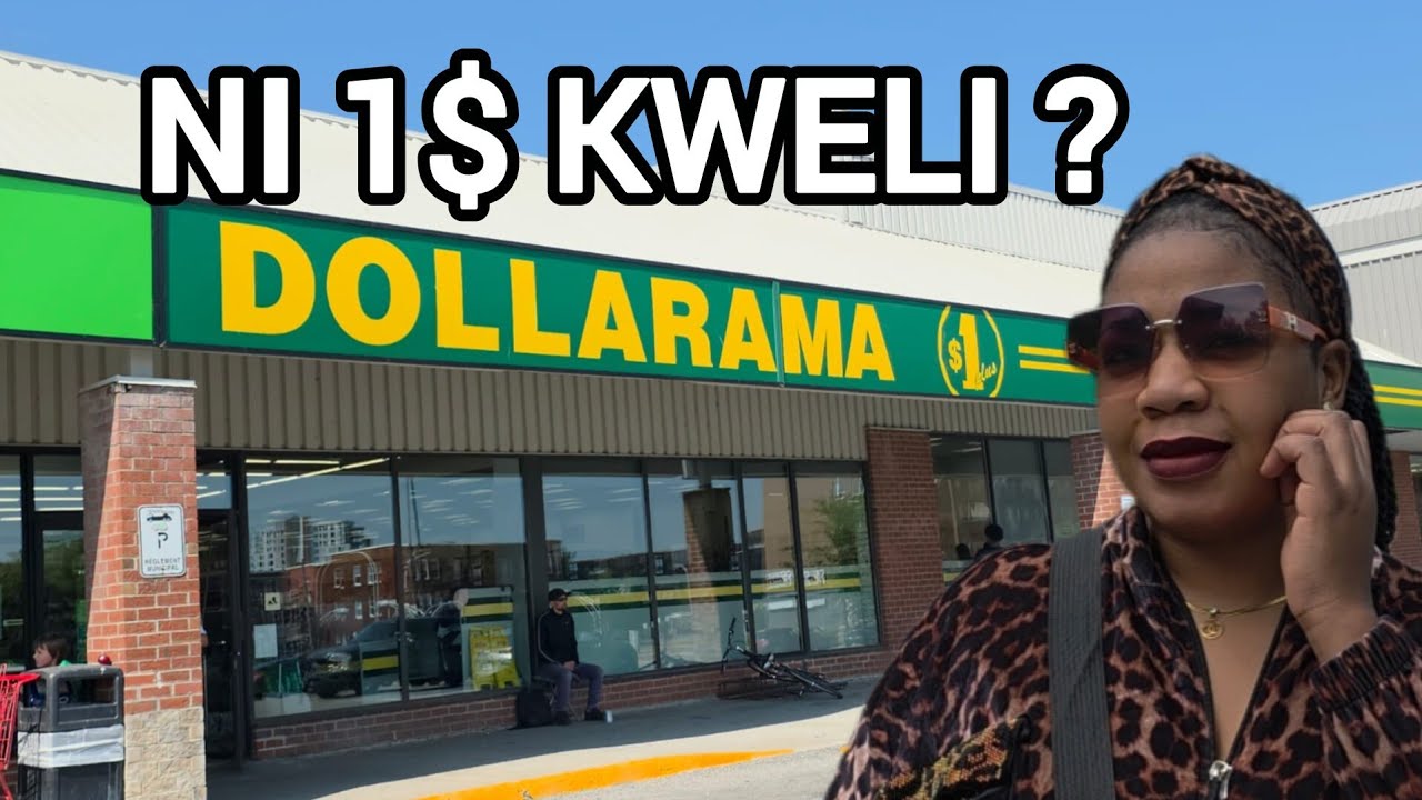 Dollarama Challenge: Je Kila Kitu $1? | Leza Family ✅ Maisha ya kweli Canada 🇨🇦 