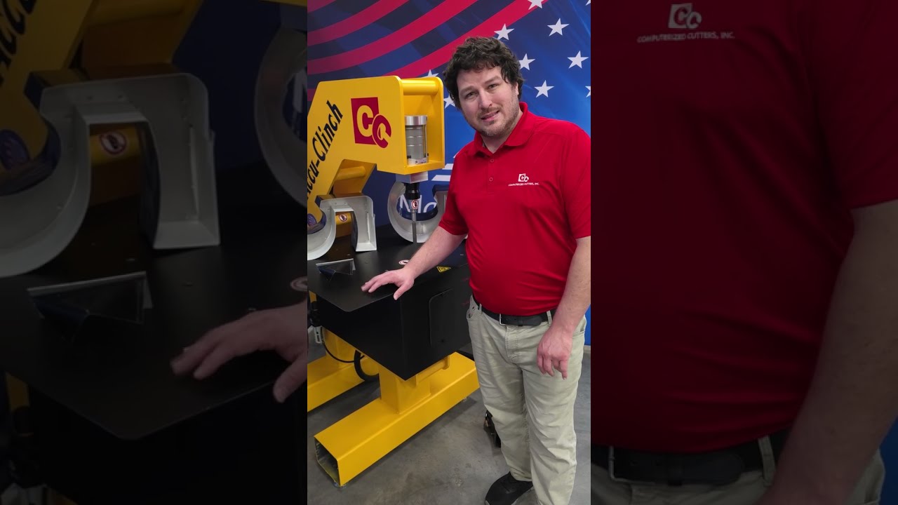 Discover the Power of the Accu-Clinch 620 - Revolutionizing Channel Letter Fabrication!
