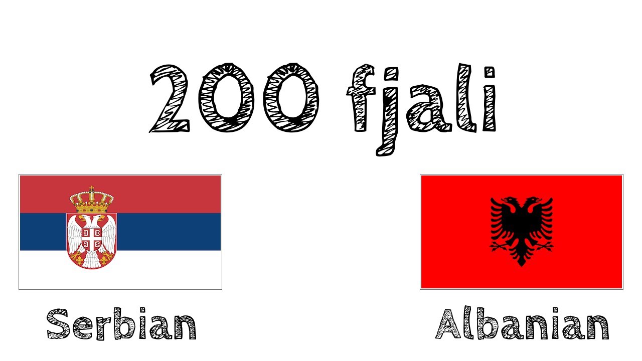 200 fjali - Serbisht - Shqip