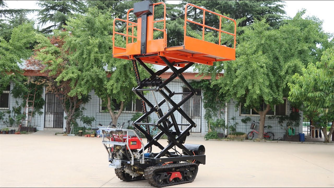 apple harvest picker work paltform  chassis