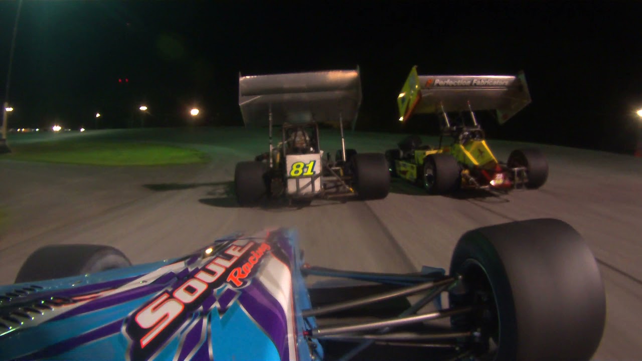 Riding with Moe Lilje, in the  Soule Racing #32 Midwest Supermodified Series Feature event