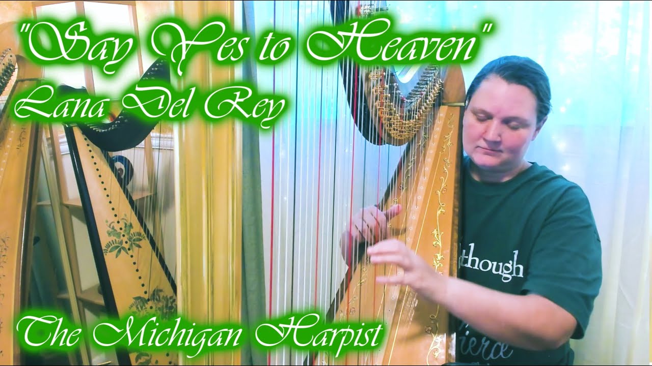 Say Yes To Heaven (Lana Del Rey) Harp Cover - The Michigan Harpist