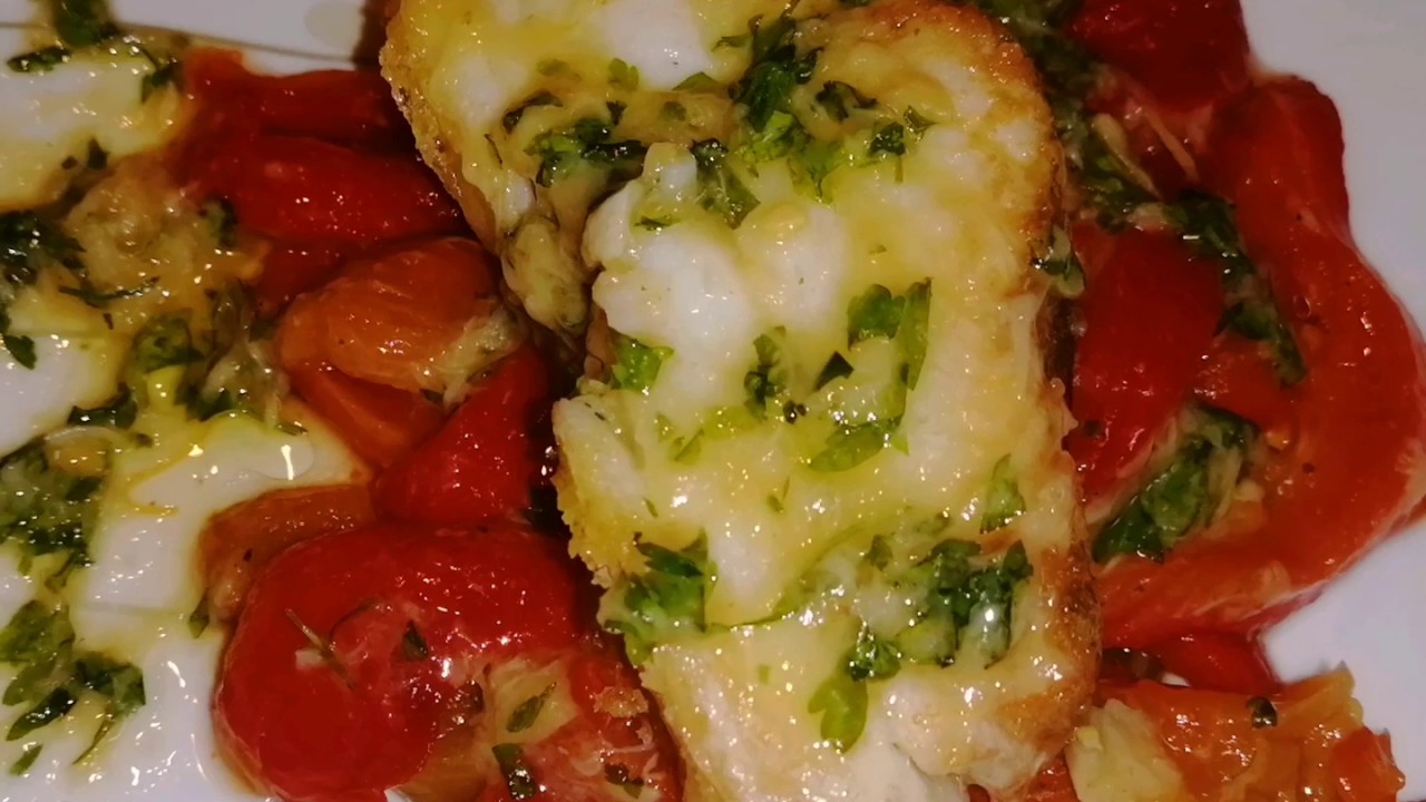 Esgarraet valenciano. Ensalada tibia de bacalao con pimientos asados