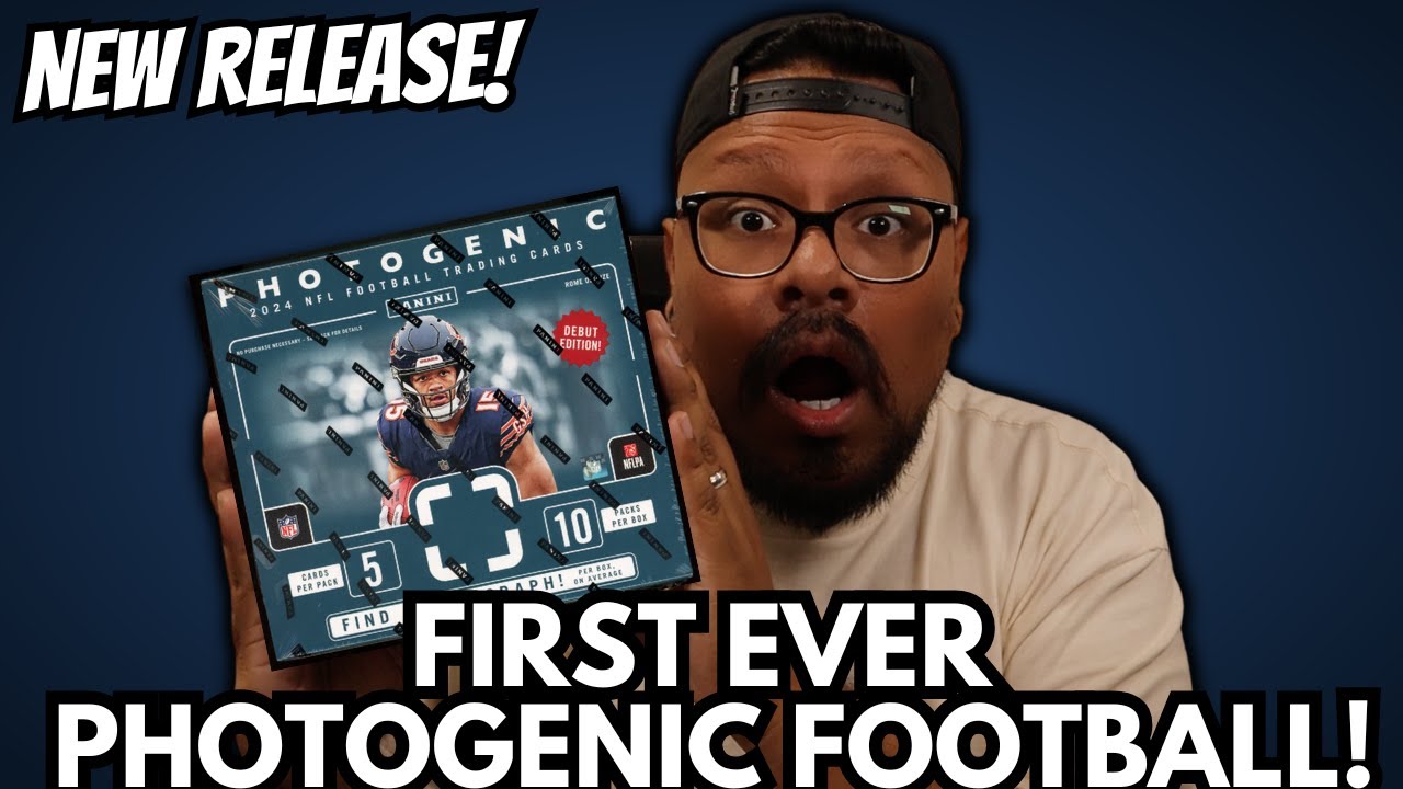 PHOTOGENIC FOOTBALL IS HERE! OPENING UP A 2024 PANINI PHOTOGENIC FOOTBALL HOBBY BOX! WORTH IT!?