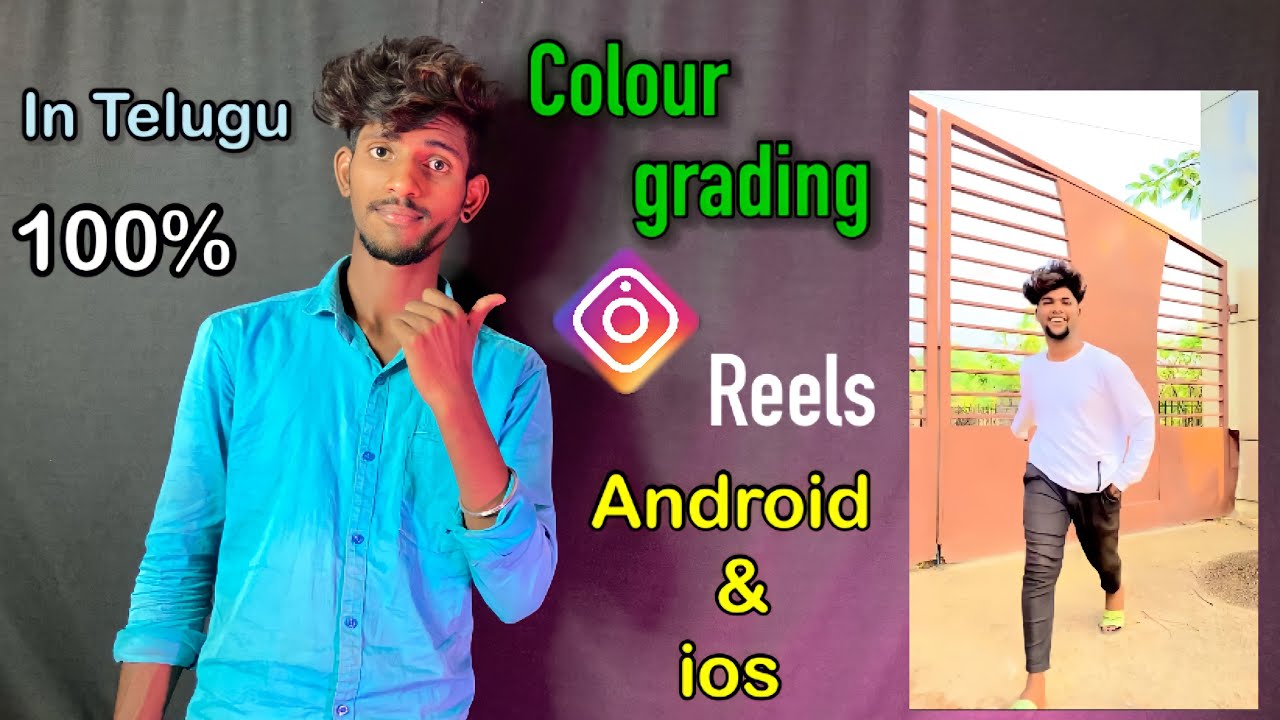 colour grading in android and iOS | How to colour grading video editing in telugu |Vivek.273