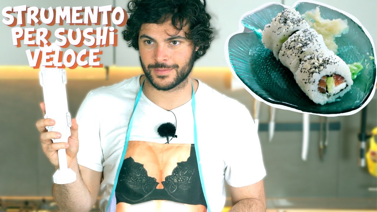 Sushi in casa veloce con uno strumento magico - CUCINA BUTTATA