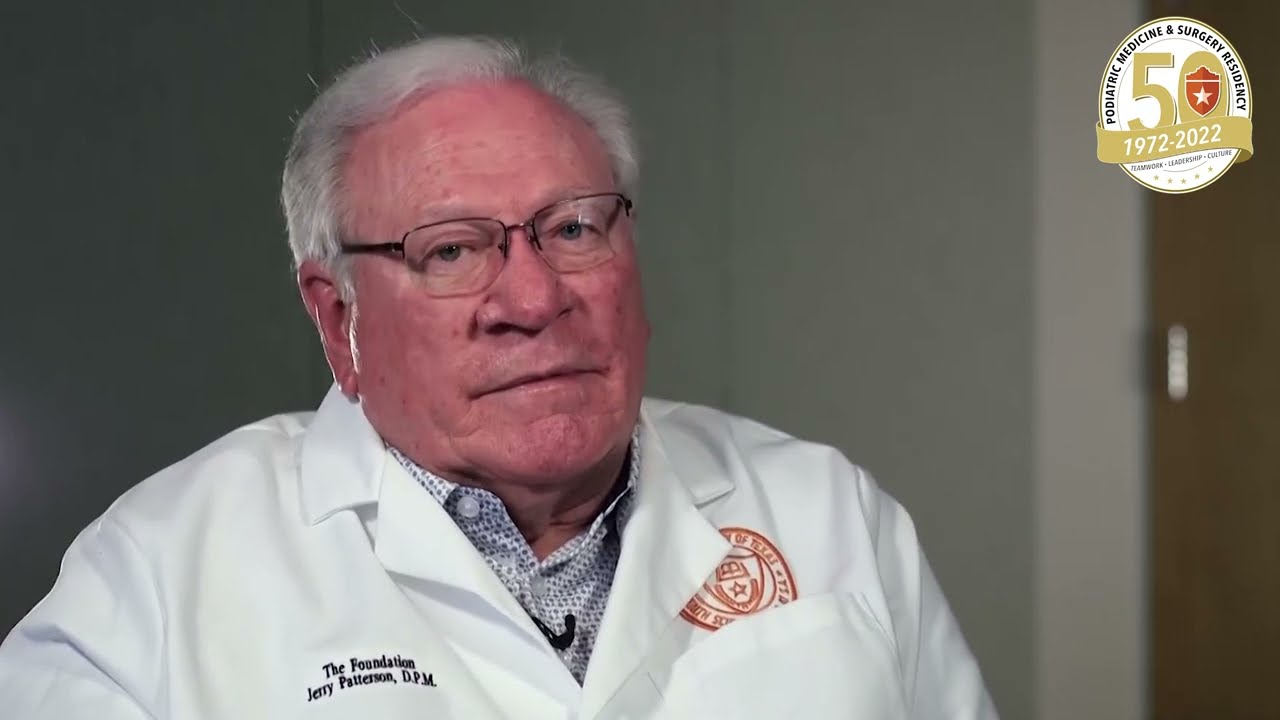 First-ever UT Health San Antonio podiatric resident reflects on founder, Dr. Louis Bogy