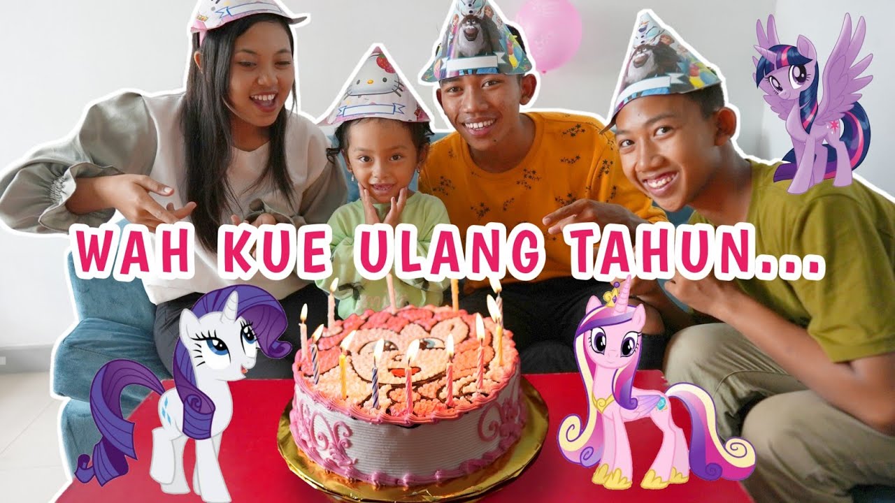 YA AMPUN PONAKAN ARIK MAU ULANG TAHUN, KUE LITTLE PONY😱, JAGAIN BAYI LUCU PART 10! | Mikael TubeHD