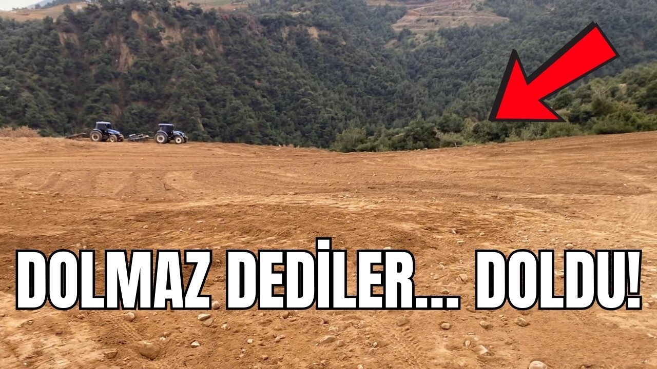 Köylüler Burası Dolmaz Dedi… DOLDU! | 15 Dönüm İncir Bahçesinde Son Dokunuşlar