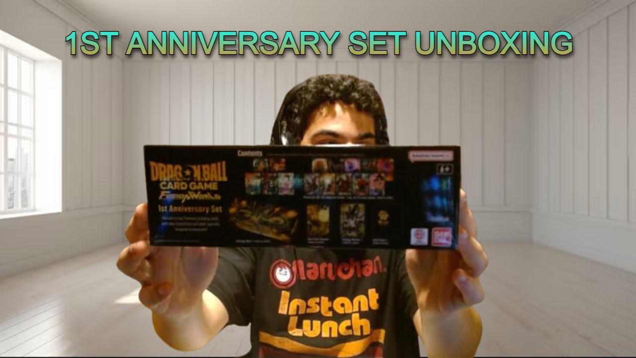 I Got In The 1st Anniversary Set For Dragon Ball Fusion Worlds