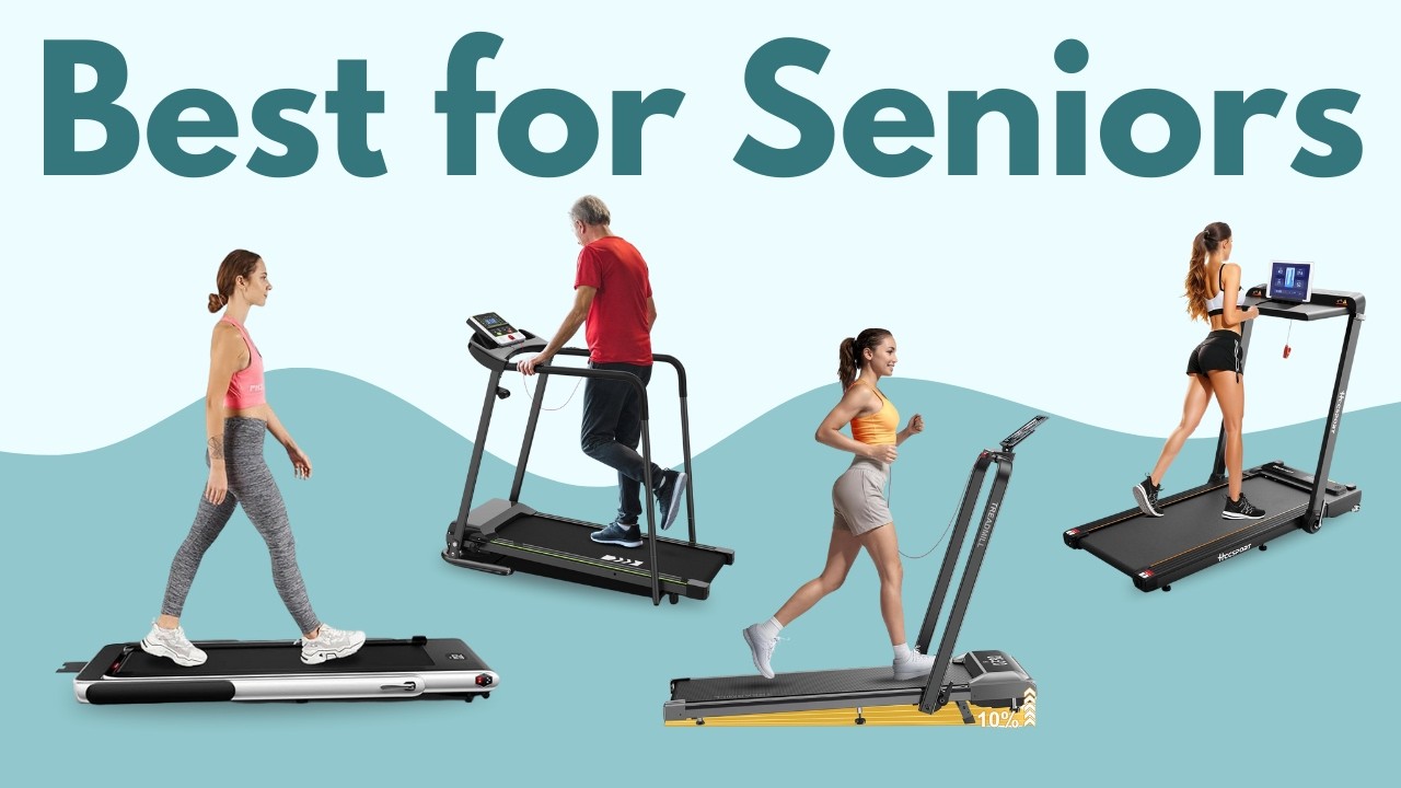 The 6 Best Under-Desk Treadmill for SENIORS (2025) | Best Walking Pad Treadmill