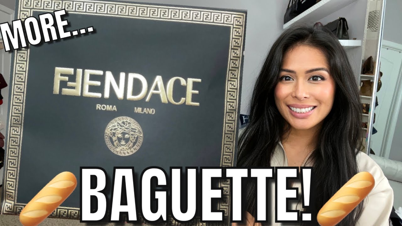 FENDACE HAUL! UNBOXING THE MOST POPULAR BAG 🤩 (BAGUETTE & A SURPRISE GIFT!)