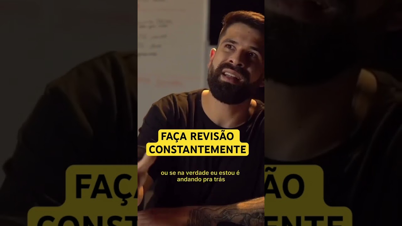 Fa&ccedil;a revis&atilde;o constantemente dos seus projetos #gestaodotempo