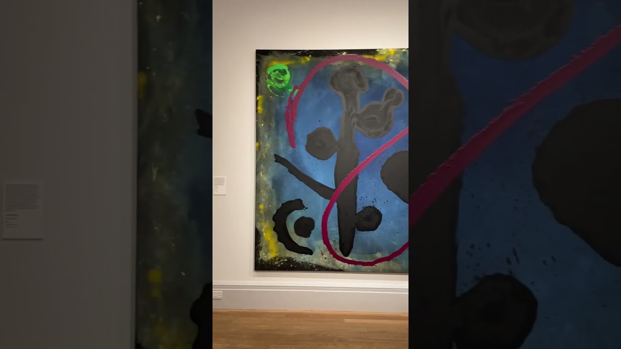 John Hoyland Paintings at RWA, Bristol. 'These Mad Hybrids' art exhibition. Sculptures & paintings