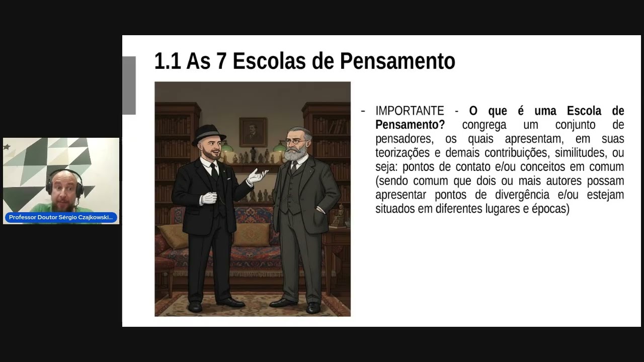 Aula sobre Jacques Lacan
