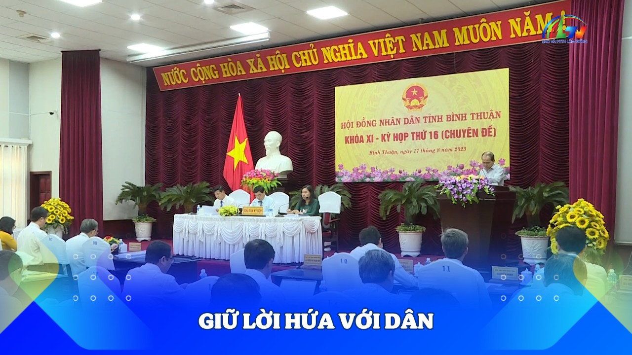 Giữ lời hứa với dân