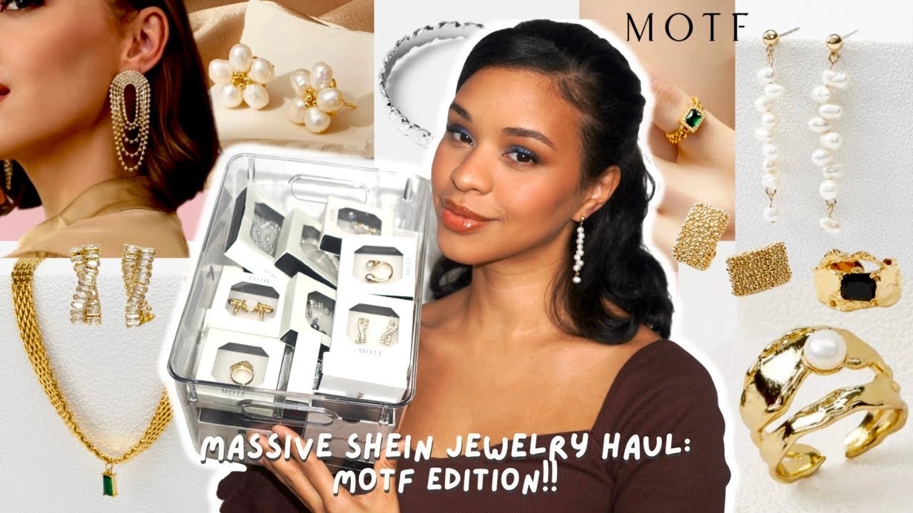 SHEIN MOTF jewelry haul: Sooo many chic & affordable finds!!! Demo, try-on and first impressions…