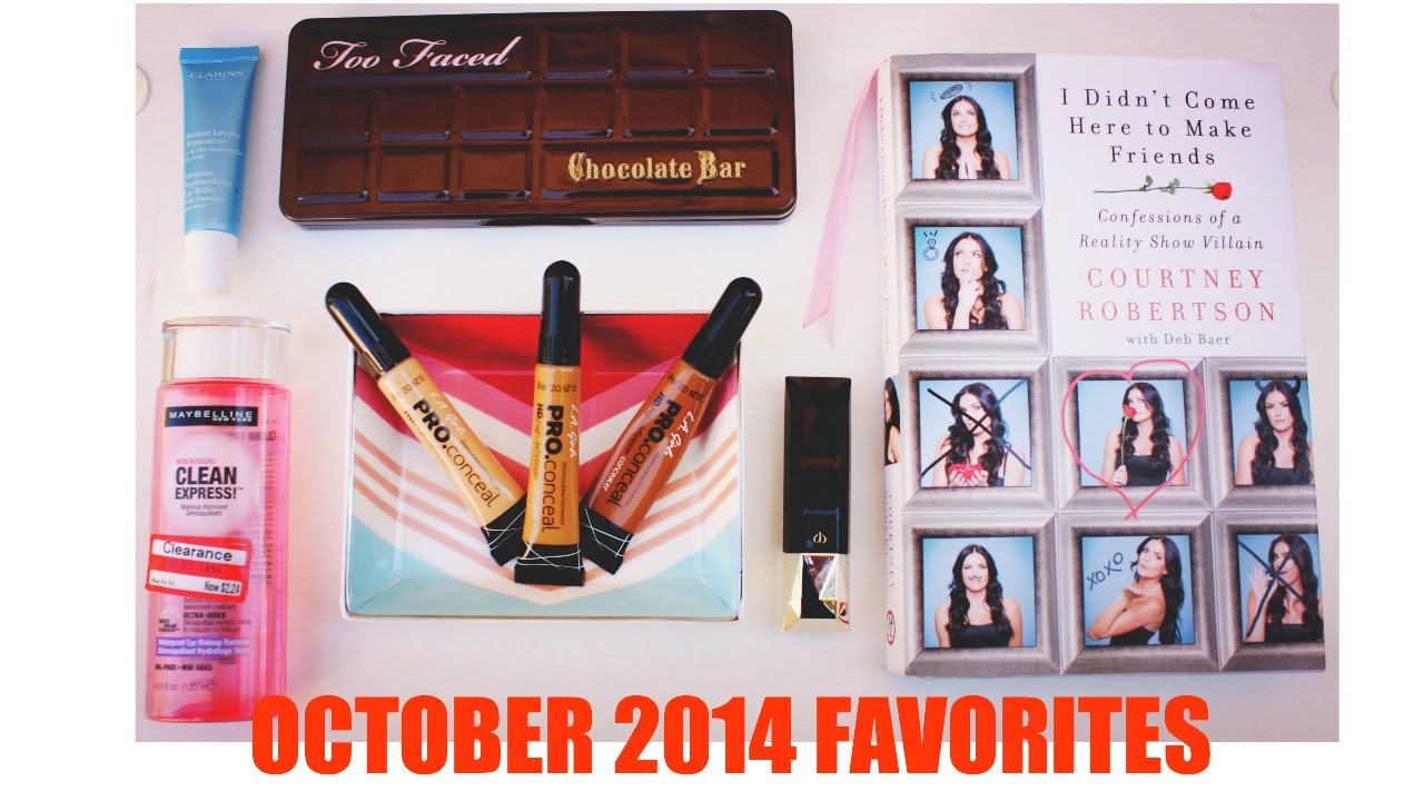 October 2014 Beauty Favorites Video I ByBare