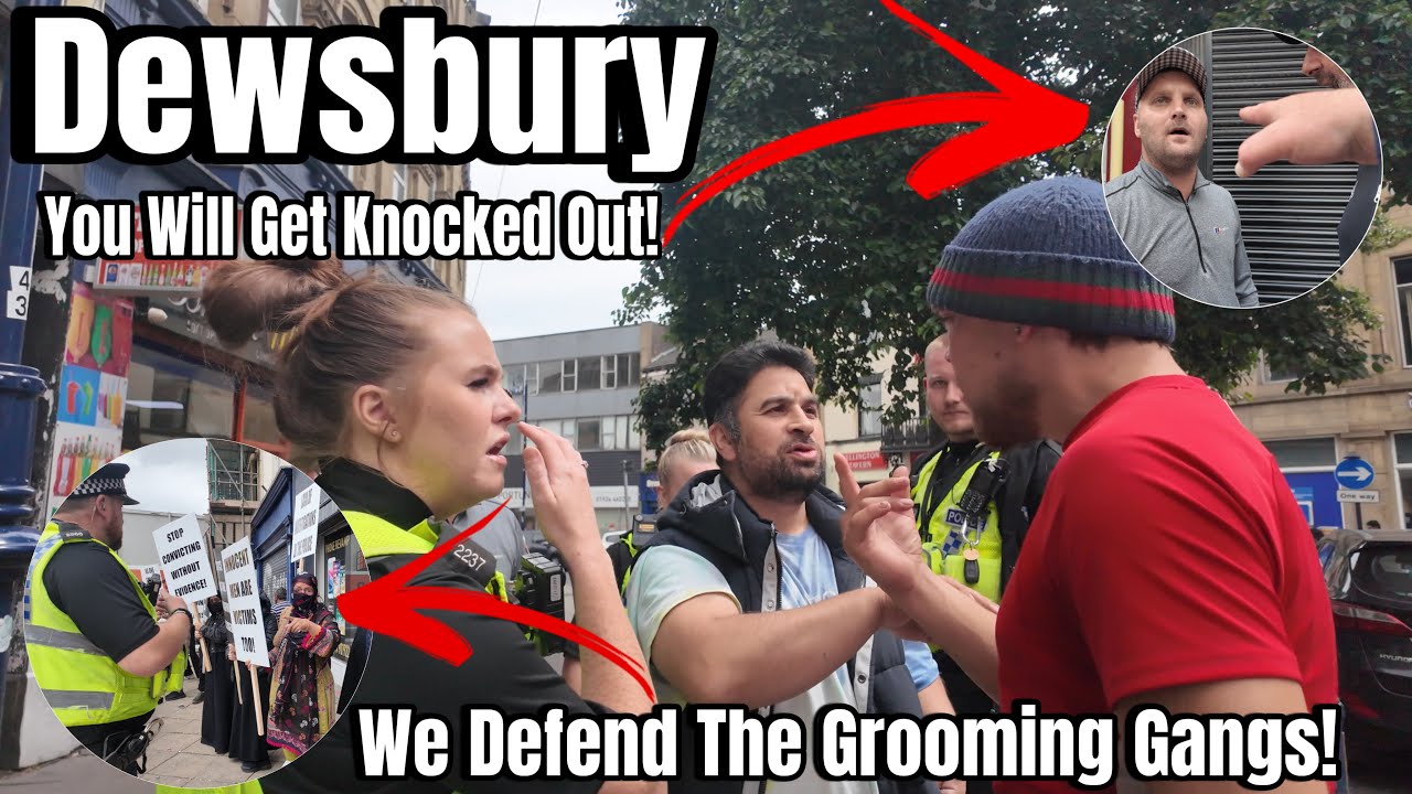 DEWSBURY-They Said They Will Knock Me Out! Shocking protest claims grooming gang trials are corrupt!