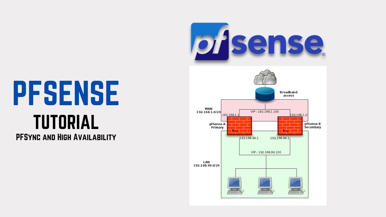 Pfsense Tutorial - PFSYNC and High Availability (Filipino/Tagalog)