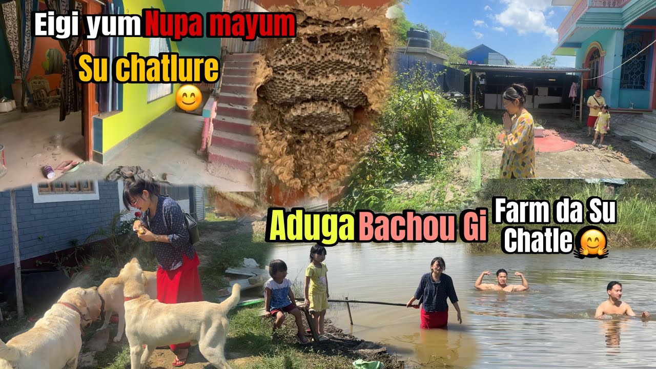 Nupa Mayum Eigi Asengba Yumda Chatlure 😄|Fajare Uful Na😂| Aduga Bachou Gi Farmdasu koirure🤗||