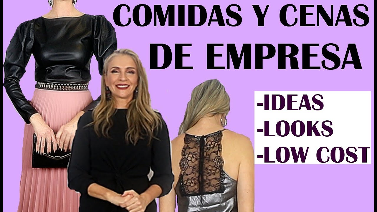 12 looks CENAS DE EMPRESA EN NAVIDAD | COMIDAS DE TRABAJO | TU ASESORA DE IMAGEN