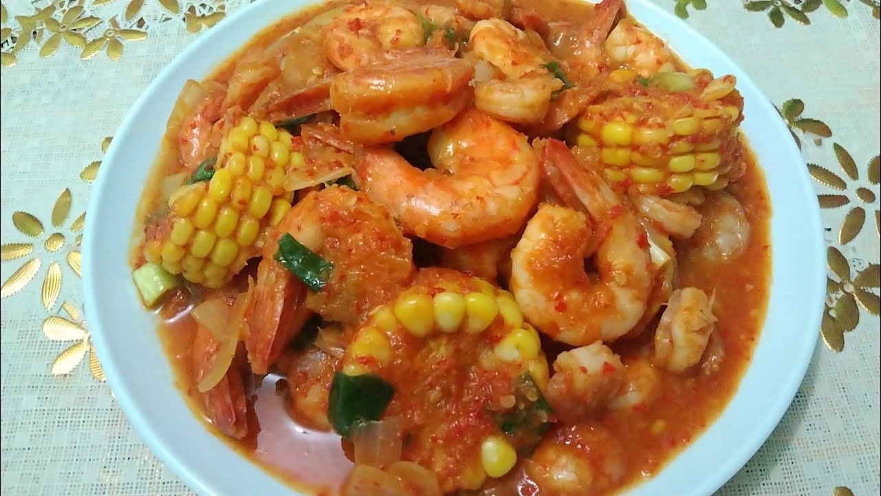 CARA MEMASAK UDANG SIMPEL, MUDAH  DAN ENAK // UDANG SAUS PADANG @pawonatik 