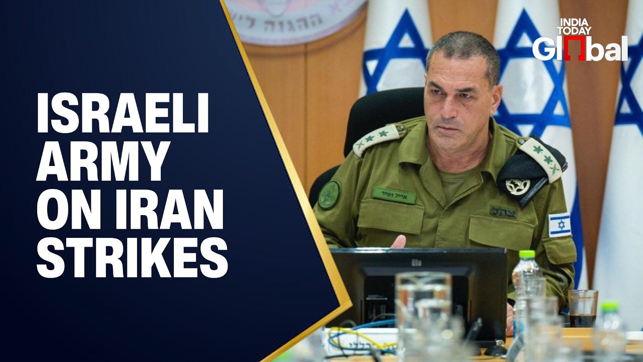 Live: Israeli Army Briefs on US&ndash;Israel Joint Operation Against Iran