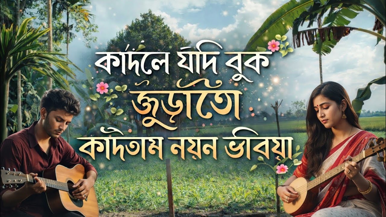 কাদলে যদি বুক জুরাইতো কাদতাম নয়ন ভরিয়া।Kadle jodi buk juraito kadtam noyon bhoriya. MTRC OFFICIAL 