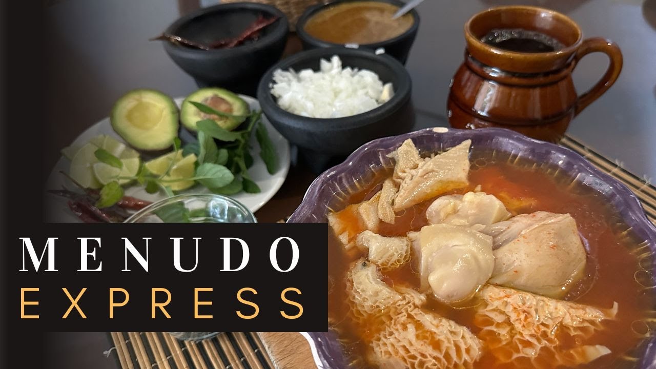 ⏱️🔥MENUDO Express en menos de Dos Horas . ¡Prepáralo y disfrútalo en la misma mañana !