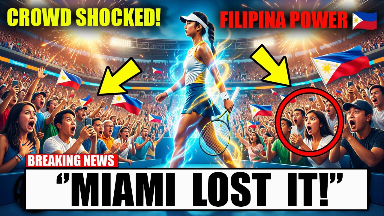 👑 ROYAL ENTRANCE! Alex Eala Arrives in Miami and the Crowd LOSES IT!