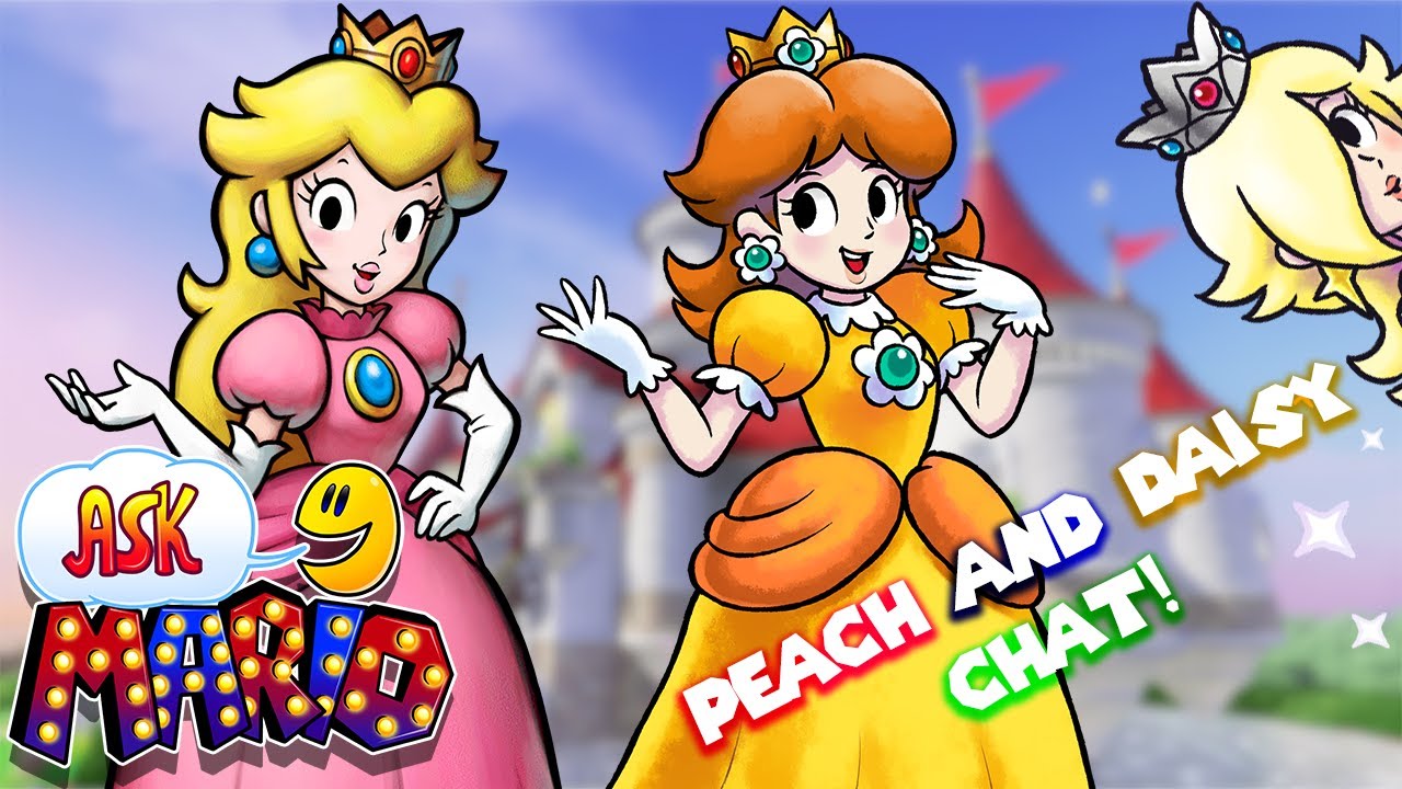 👑Peach & Daisy Chat!🌼🍄Ask Mario
